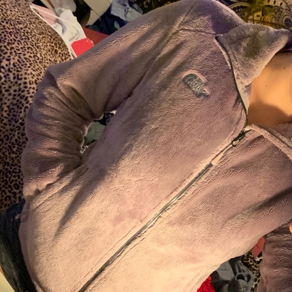 Lavender North Face Women's Zip-up Jacket - Picture 3 of 4